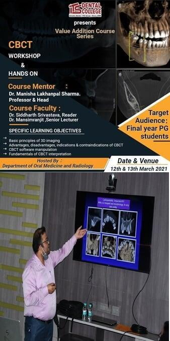 Value Addition Course Series: CBCT Workshop and Hands-on